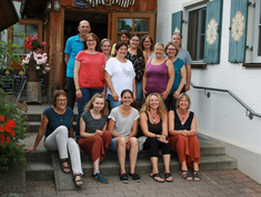 Alle Teilnehmer am Jugendleiter-Seminar 2023 in Stötten am Auerberg